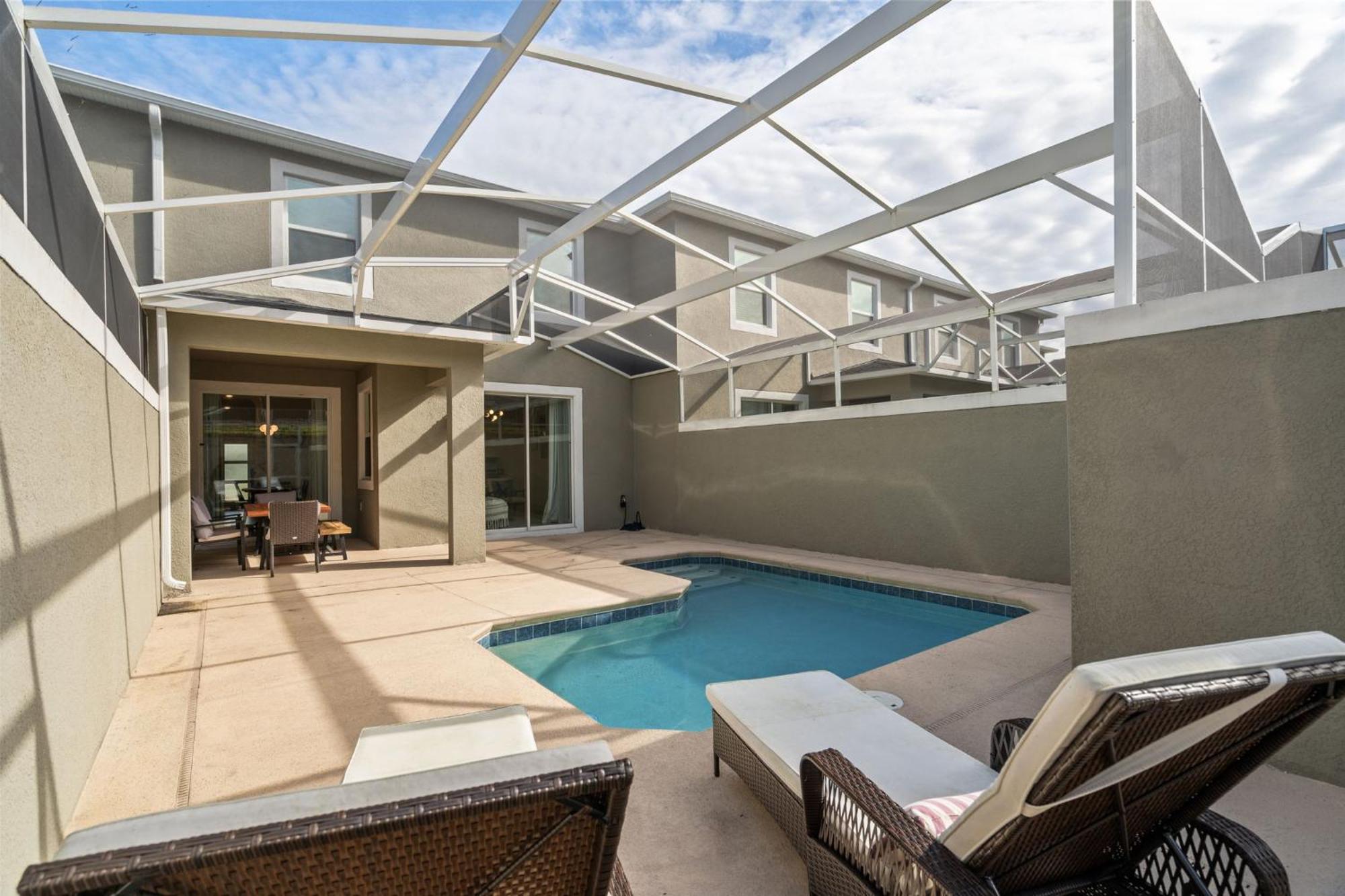 Amazing 4 Bed Home W Private Pool Close To Disney 1180King Киссимми Экстерьер фото